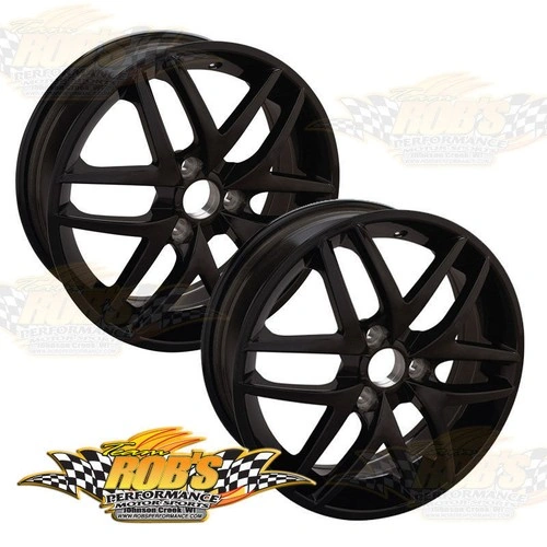 Алюминиевый диск Can-Am 16 × 7 дюймов Передняя/задняя часть глубокий чёрный