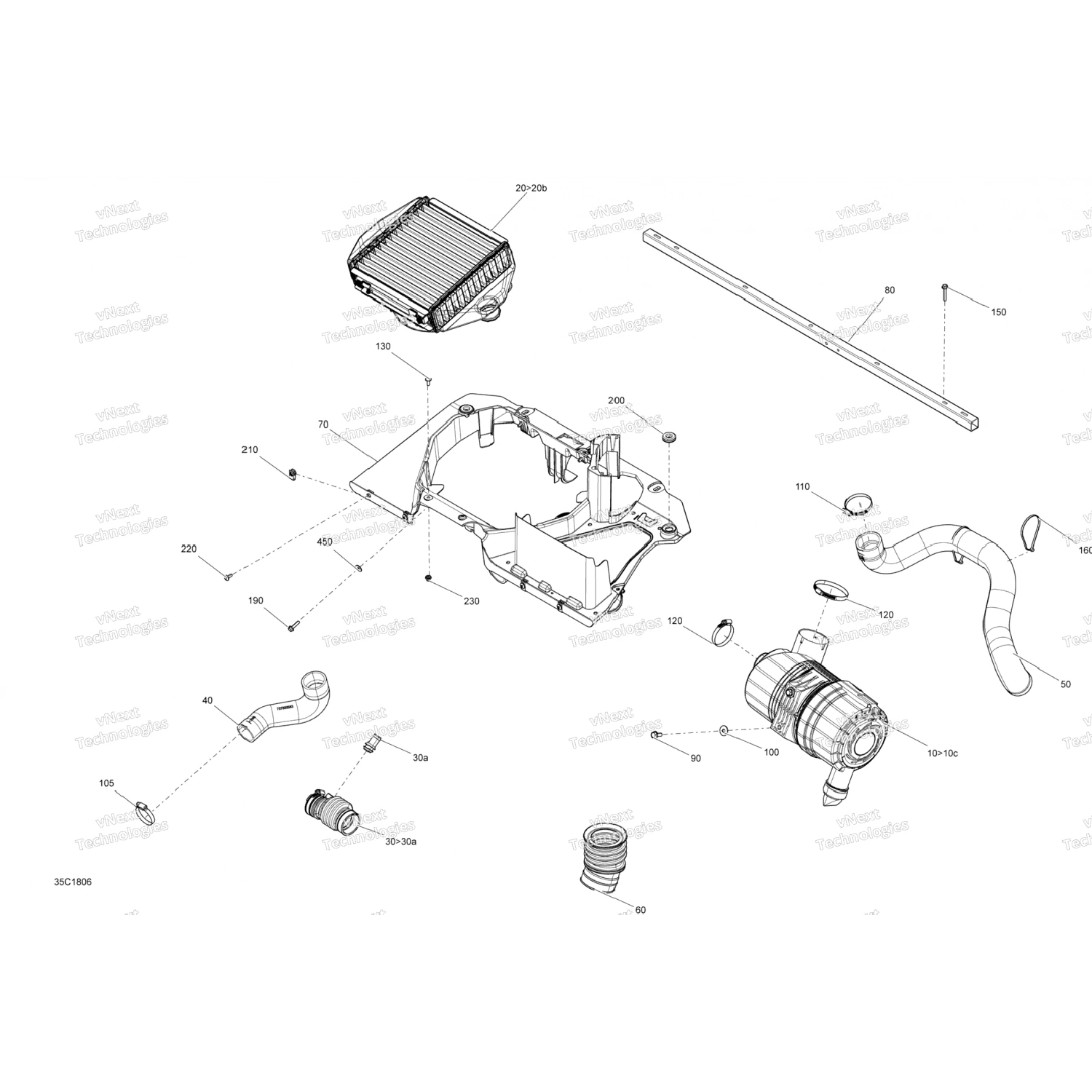 Крышка воздушного фильтра глушителя