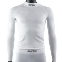 Огнестойкий лонгслив Simpson Racing Pro-Fit — размер XXXL — белый