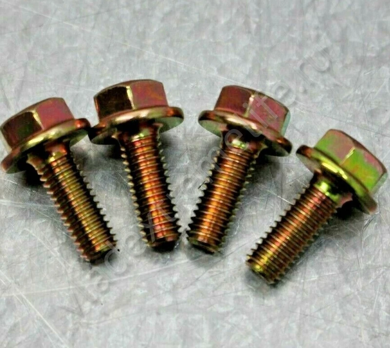 Винт с шестигранной головкой и фланцем M6 × 16 — Топливная система
