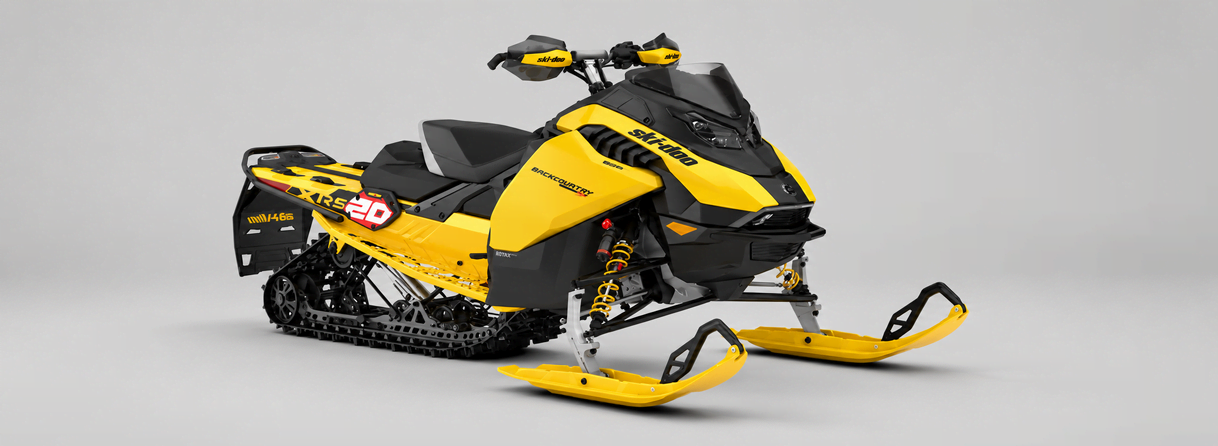Обзор снегохода Ski-Doo Backcountry X-RS 146 43 850 E-TEC Turbo R