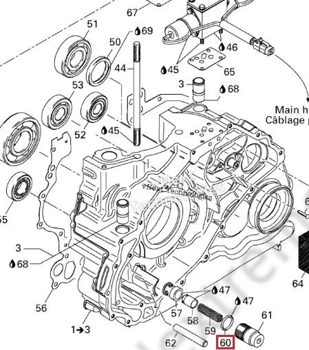 Уплотнительное кольцо — Вариатор — для Can-Am Outlander, Can-Am — для CAN-AM 2027 Outlander XT 700