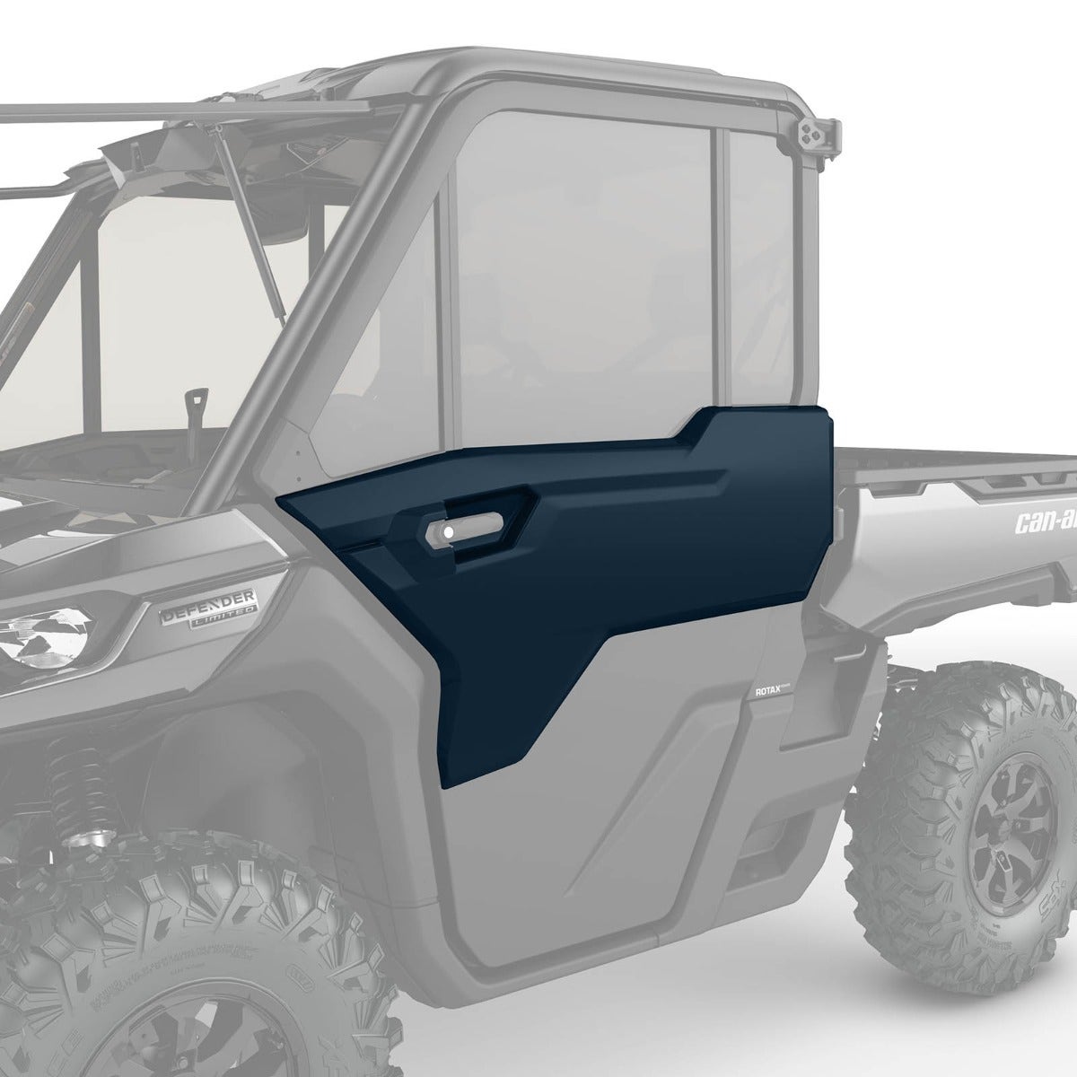 Can-Am Обивка передней левой двери Defender — пыльно-темно-синий