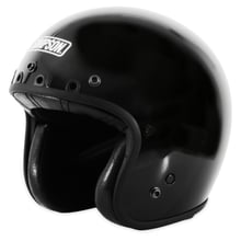Мотошлем Simpson Racing Chopper — чёрный — размер XL