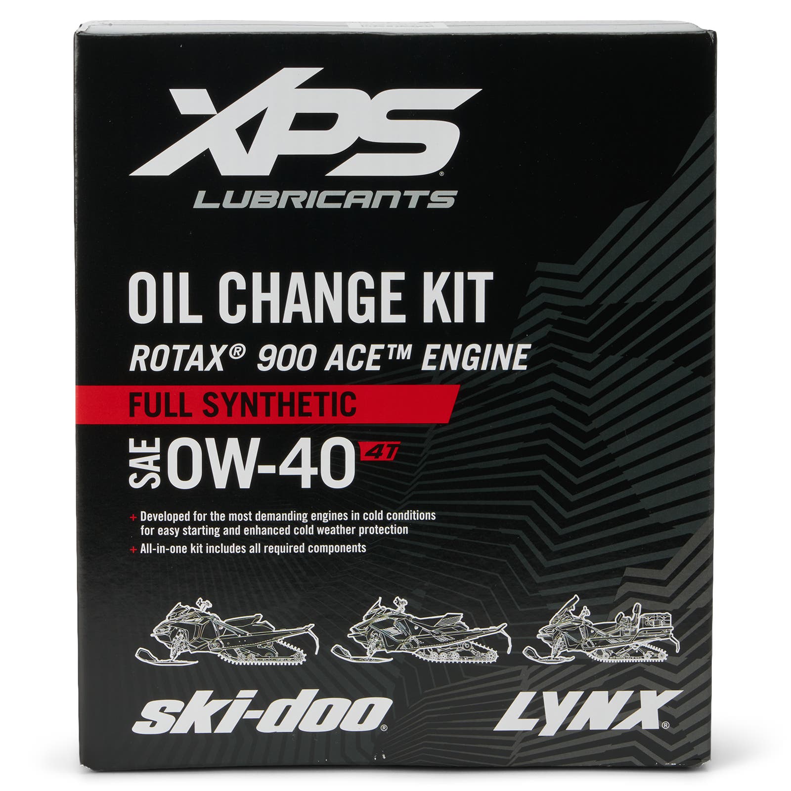 XPS 4T 0W-40 Комплект для замены синтетического масла для двигателя Rotax 900 ACE*
