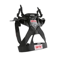 Система защиты головы и шеи Simpson Racing Hybrid Sport, размер XS, комплект M61 Quick Release с двусторонними ремнями — размер XS